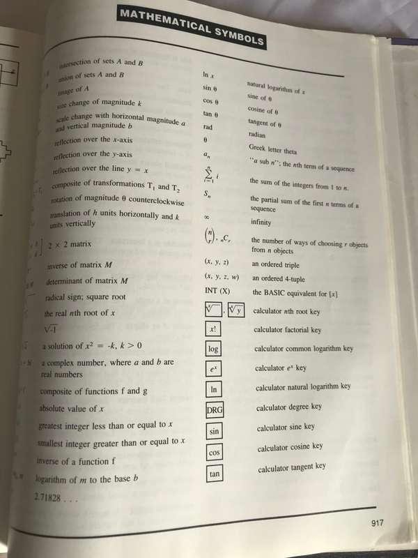 Advance Algebra Scott, Foresman The University of Chicago School Mathematics Projects
