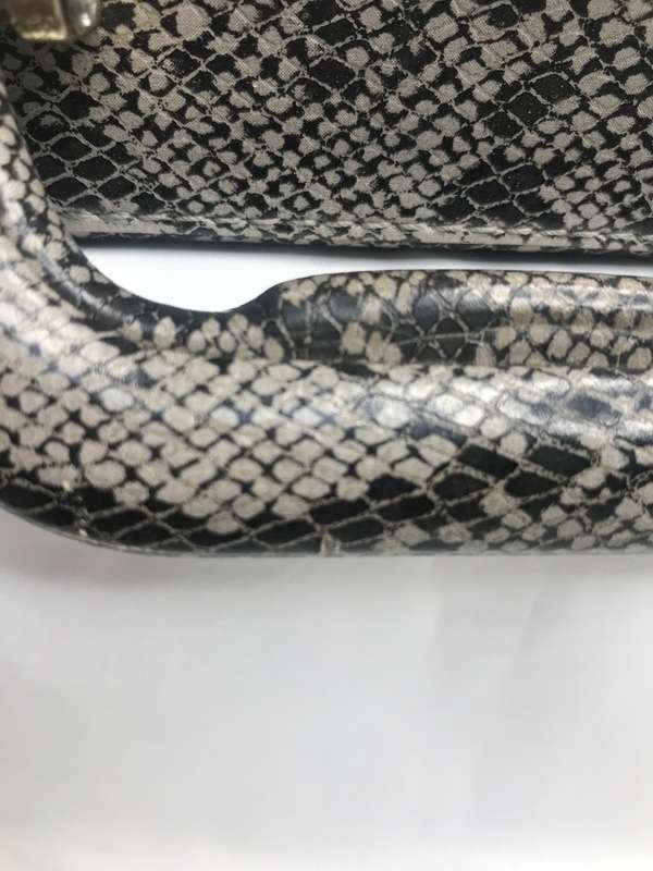 Python Leather Snake Briefcase