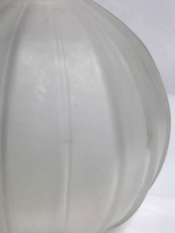 Vase Boule Vintage Narrow neck flower vase Unique design 14cm x 11cm