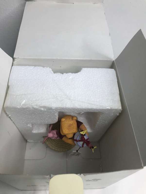 Winnie the Pooh figurine original box Disney Store Exclusive
