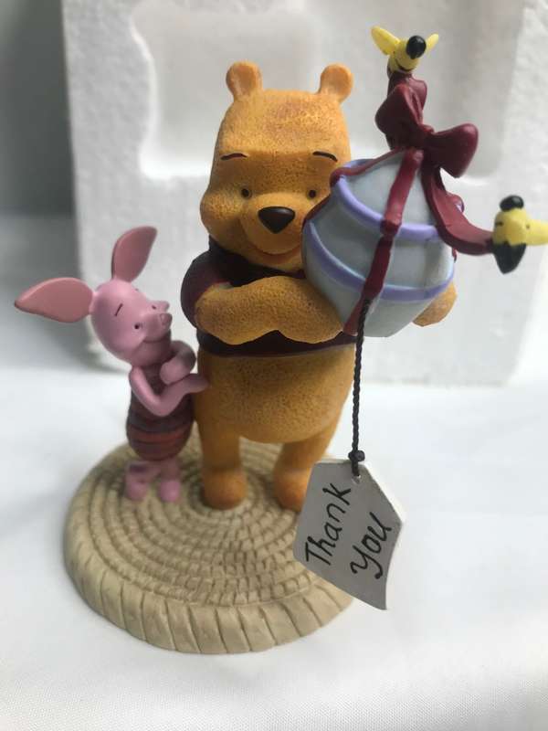 Winnie the Pooh figurine original box Disney Store Exclusive