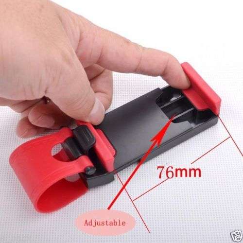 Car Kit Flexible Steering wheel Universal Mount Holder Stand for Cell Phone GPS