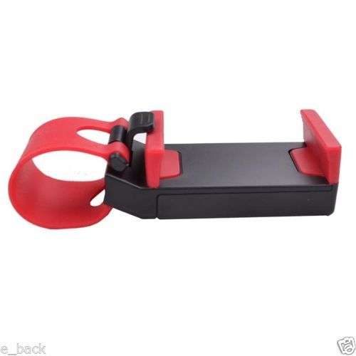 Car Kit Flexible Steering wheel Universal Mount Holder Stand for Cell Phone GPS