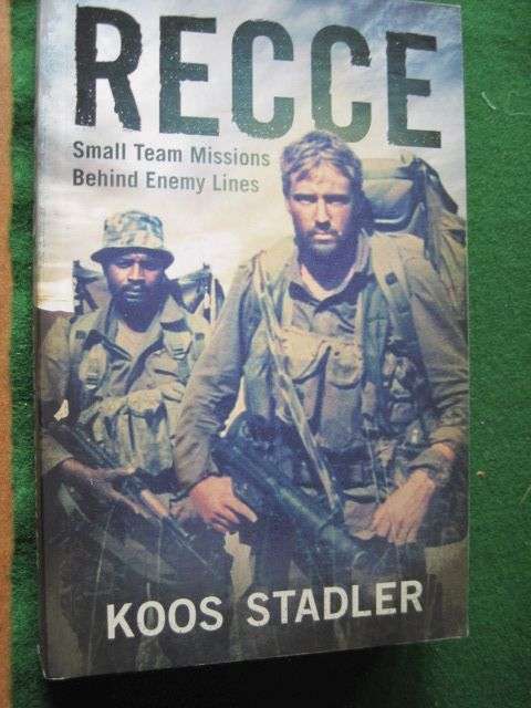 RECCE - KOOS STADLER - F  R  E  E   S  H  I  P  P  I  N  G