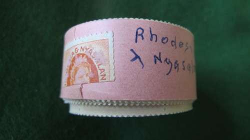RHODESIA & NYASALAND -  FULL ? ROLL OF COIL STAMPS 1/2D  480 ? ALL MINT INTACT
