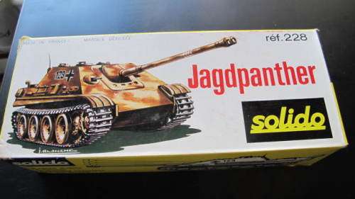 SOLIDO - MILITARY - TANKS JAGDPANTHER GERMANY - UNUSED IN BOX