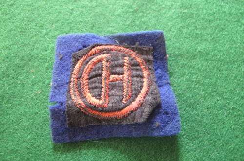 BRITAIN -  FORMATION BADGES OF WWII AND LATER - 51ST HIGHLAND DIVISION PATCH