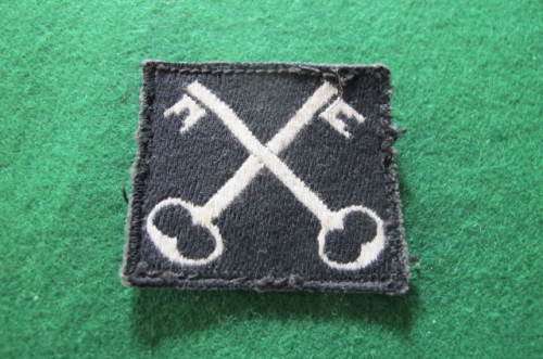 BRITAIN -  FORMATION BADGES OF WWII AND LATER - 2ND INFANTRY DIVISION PATCH