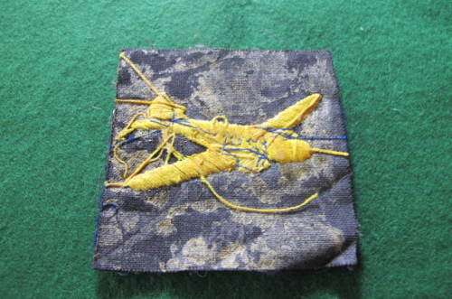 BRITAIN -  FORMATION BADGES OF WWII AND LATER - AIR DESPATCH GROUP PATCH
