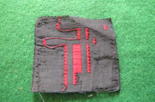 BRITAIN -  FORMATION BADGES OF WWII AND LATER - 50TH NORTHUMBRIAN DIVISION PATCH