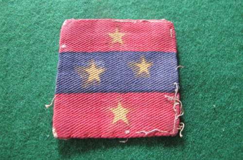 BRITAIN -  FORMATION BADGES OF WWII AND LATER - SOUTHERN ARMY (INDIA) PATCH