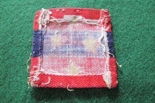 BRITAIN -  FORMATION BADGES OF WWII AND LATER - SOUTHERN ARMY (INDIA) PATCH