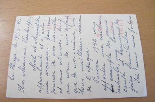 GERMANY -  WWII -  POSTCARD FROM NETHERLANDS TO BELGIUM CENSORED BY GERMANS