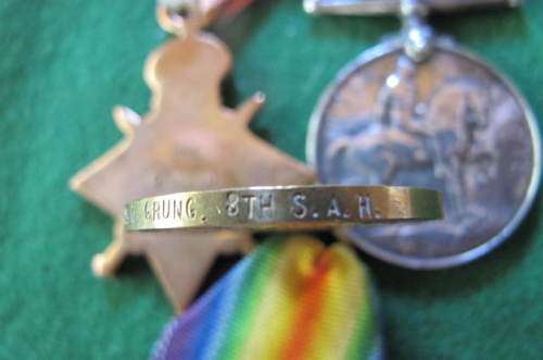 SOUTH AFRICA - WWI I - PIP, SQUEAK AND WILFRED - RFM D. BRUNG 5TH S.A.M.R TO 8TH S.A.H.