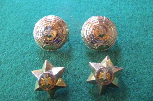 SOUTH AFRICA - HOMELANDS - KWAZULU POLICE LIEUTENANT COLONEL RANK