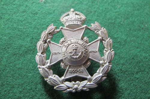 GREAT BRITAIN -7TH BATTALION SHERWOOD FORESTERS CAP BADGE K/C
