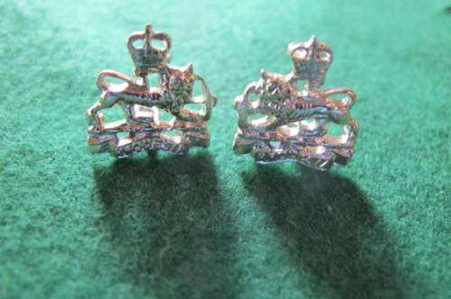 Rhodesia - Pre U.D.I. - Rhodesian General Staff Corps Mess Dress Collar Badges
