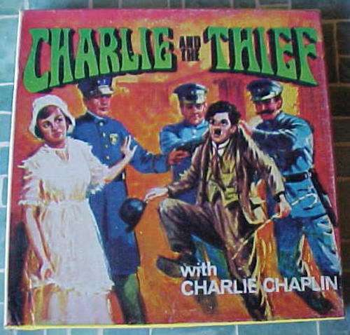 MOVIES - 8 MM SUPER 8 BLACK & WHITE - CHARLIE CHAPLIN - CHARLIE AND THE THIEF