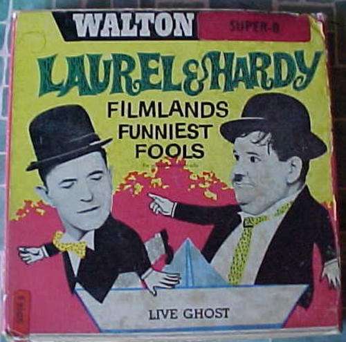 MOVIES - 8 MM SUPER 8 - LAUREL & HARDY LIVE GHOST