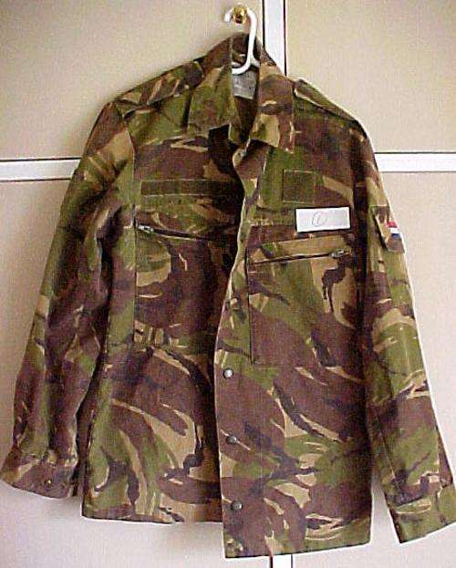 NATO COUNTRIES CAMOFLAGUE SHIRT NETHERLANDS SIZE MEDIUM #1