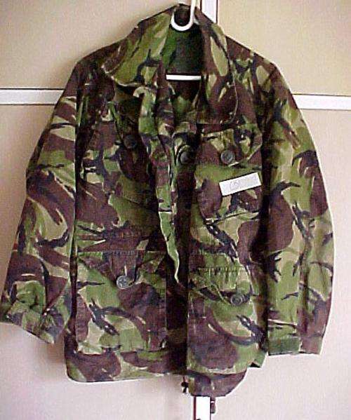 NATO COUNTRIES CAMOFLAGUE JACKET UNITED KINGDOM SIZE MEDIUM # 3