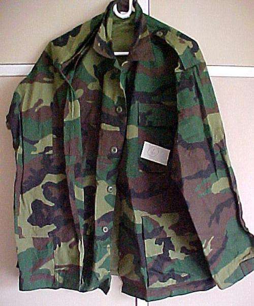 CAMOFLAGUE JACKET - UNKNOWN CAMOFLAGUE JACKET LONG SLEEVE MADE BY DONG HWA IND LARGE # 6