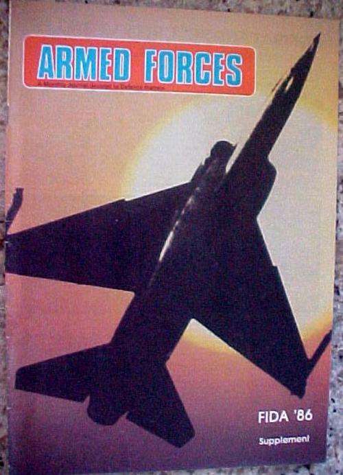 SOUTH AFRICA THE MAGAZINE ARMED FORCES 38 DIFFERENT 1984-1988 SOLD PER EACH