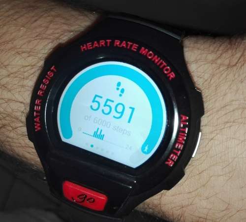 Alcatel Go Smart Watch, Heart Rate Monitor, Altimeter, Black Brand New!!!