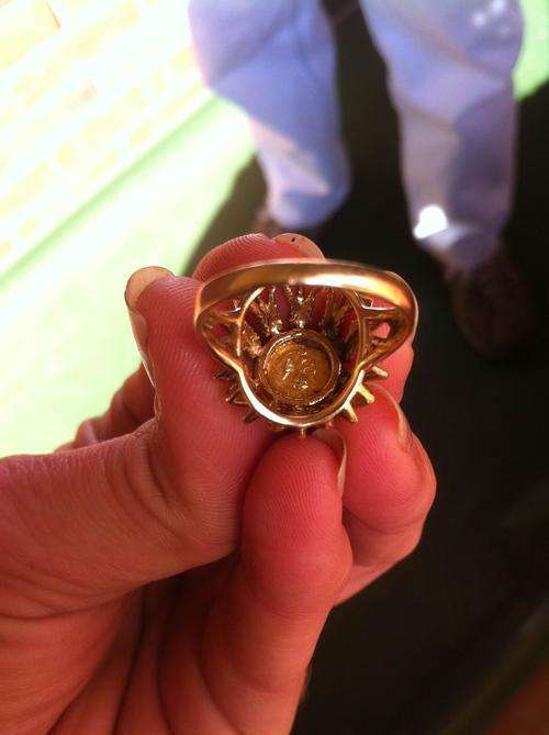 Emperor maximilian coin ring store