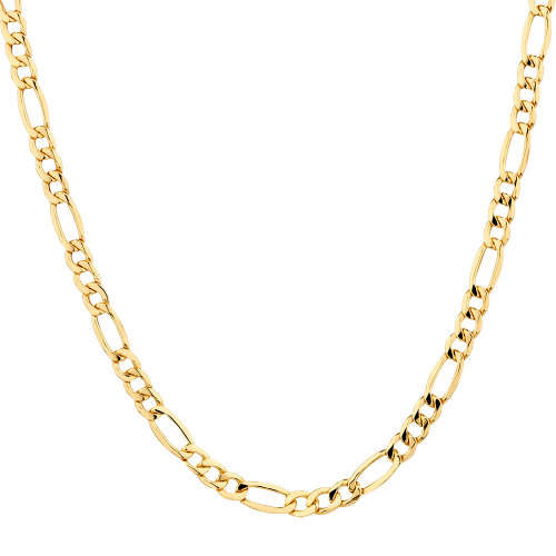 Gold chains 9 CT FIGARO 3/1