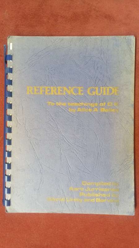 Reference Guide to the Teachings of D. K.