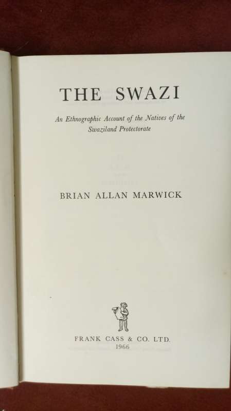 The Swazi - An Ethnographic Account