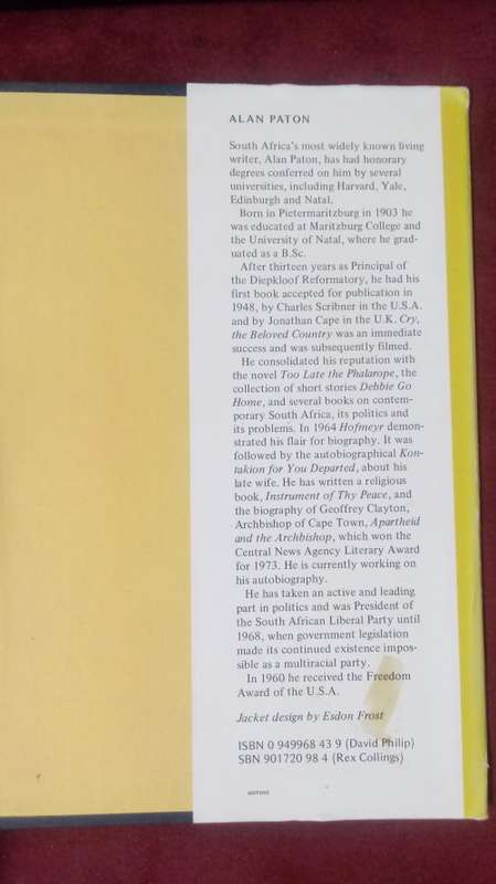 Knocking On The Door - SIGNED by Alan Paton