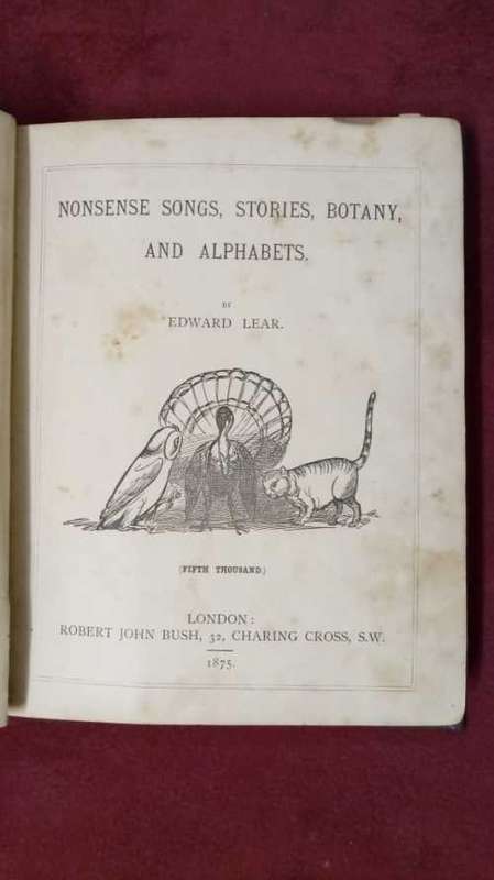Nonsense Songs, Stories, Botany, And Alphabets