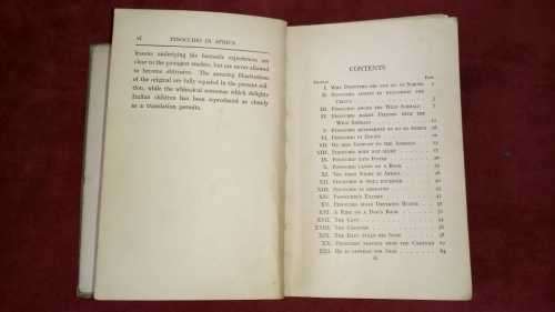 Pinocchio in Africa (signed by author)