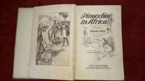 Pinocchio in Africa (signed by author)