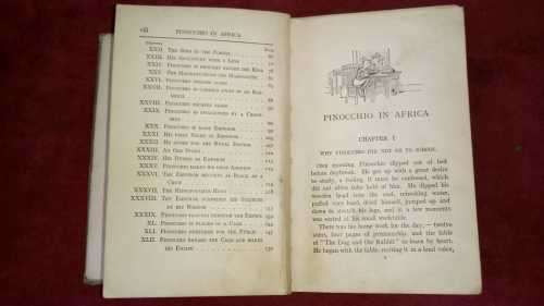 Pinocchio in Africa (signed by author)