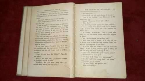 Pinocchio in Africa (signed by author)