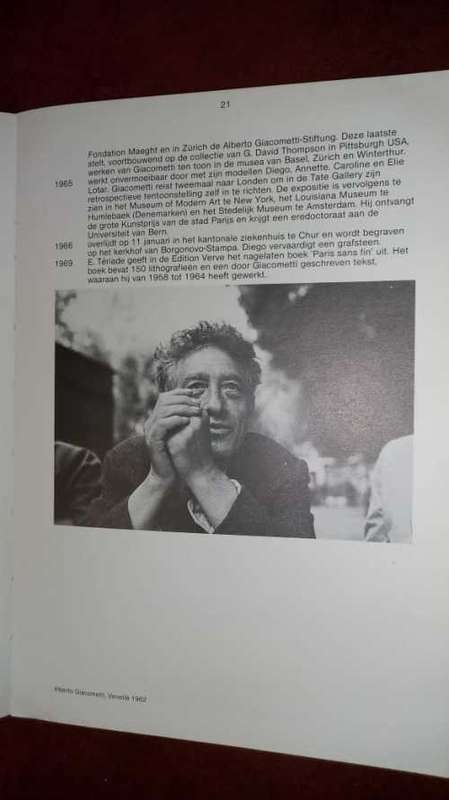 Alberto Giacometti 1901-1966 Beelden, Schilderen, Litho`s