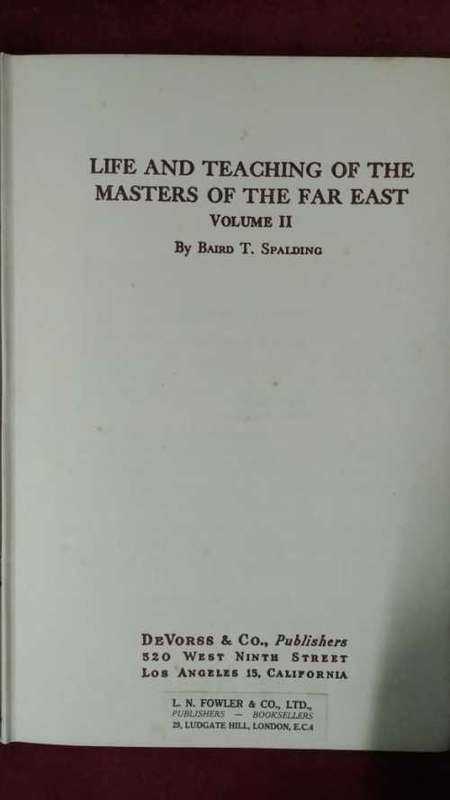Life And Teaching of the Masters of the Far East - 3 Volumes