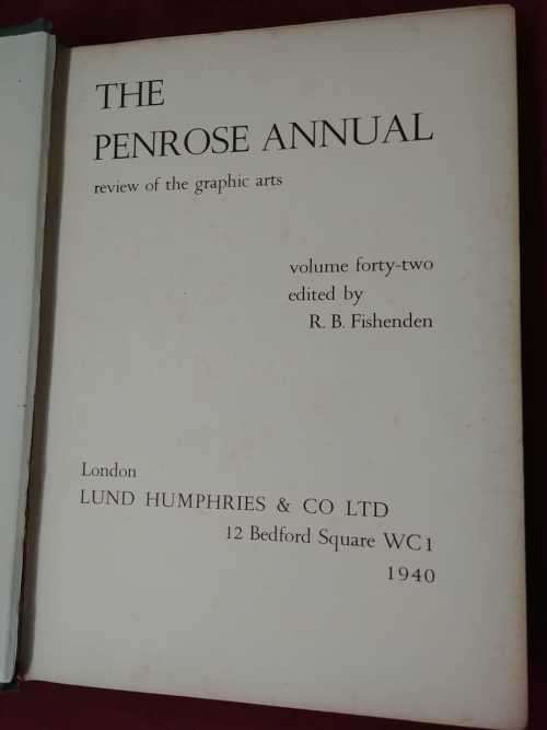 The Penrose Annual