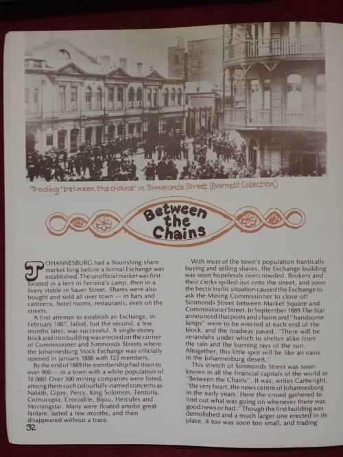 The City That Leapt To Life (early Johannesburg)