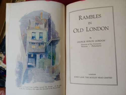 Rambles In Old London