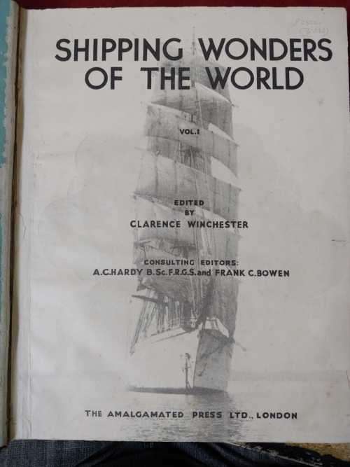 Shipping Wonders of the World - 3 Vol. set complete