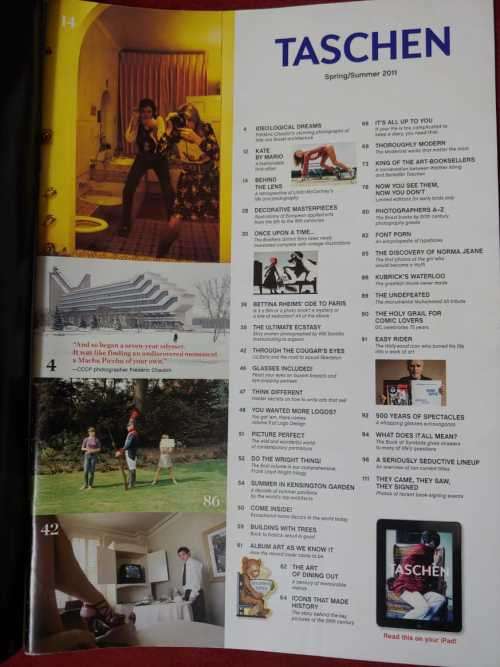 TASCHEN Magazine - Spring/Summer 2011