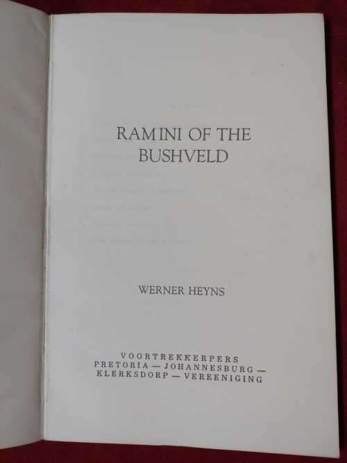 Ramini of the Bushveld