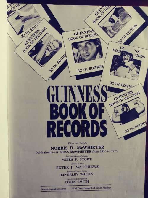 Guinness Book of Records 1984
