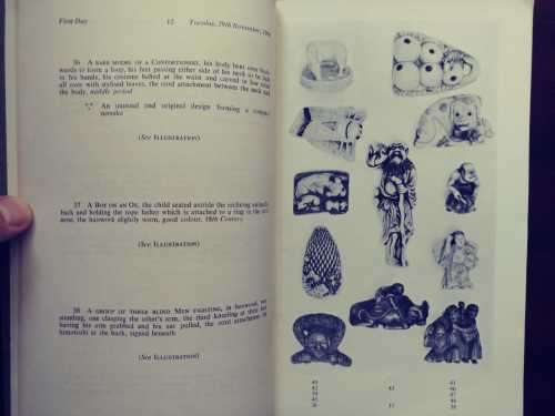 Sotheby and Co. - Catalogue of Fine Japanese Netsuke and Works of Art