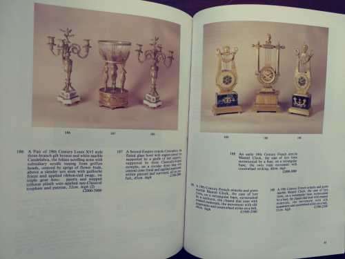 Phillips London, 1992 Catalogue - 19th Century and Decorative Furniture, Sculpture, Clocks, etc.