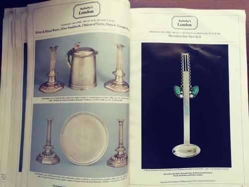 Sotheby`s Preview - April/May 1983 - Arms and Armour, The Hever Castle Collection, Pottery, Islamic,